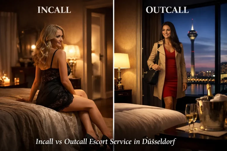 Die Wahl zwischen Outcall- und Incall-Escorts in Düsseldorf